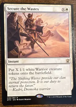 Secure the Wastes Dragons of Tarkir Regular - Image 1