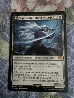 Sephiroth, Fabled Soldier - Final Fantasy FIN - MTG - Image 1