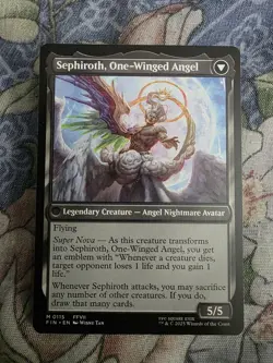 Sephiroth, Fabled Soldier - Final Fantasy FIN - MTG - Image 2