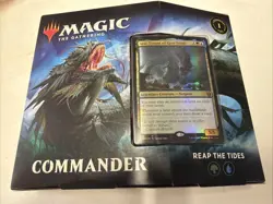 Magic the Gathering MTG Reap The Tides Commander Deck 2020 FACTORY SEALED - NEW - Image 1