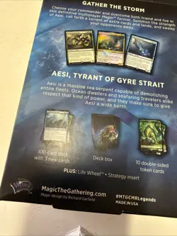 Magic the Gathering MTG Reap The Tides Commander Deck 2020 FACTORY SEALED - NEW - Image 4