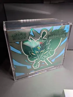 Pokemon TCG Scarlet & Violet Twilight Masquerade ETB- with Magnetic Acrylic Case - Image 1