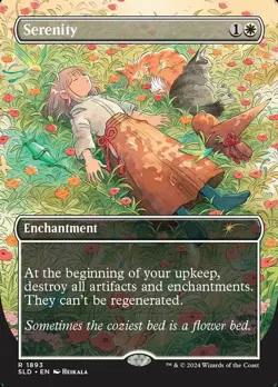 1 x Serenity - Rainbow Foil - Secret Lair - NM-Mint - MTG - Image 1