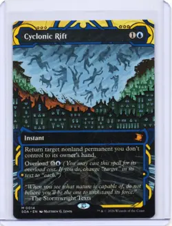 MTG Cyclonic Rift SOA 014 Secrets Strixhaven Mystical Archive Mythic NM 2026 - Image 1