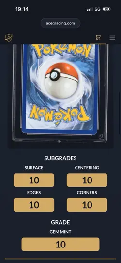 Pokemon Celebrations Mimikyu SWSH136 Black Star Holo Promo Card ACE 10 PERFECT - Image 3