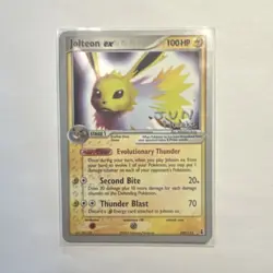 Pokemon Jolteon ex World Championship Decks 109/113 Ultra Rare - Image 1