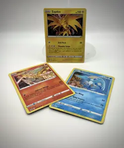 Pokemon TCG - Cosmos Holo Promo Set: Zapdos, Moltres & Articuno, NM+ - Image 1