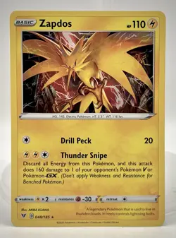 Pokemon TCG - Cosmos Holo Promo Set: Zapdos, Moltres & Articuno, NM+ - Image 2