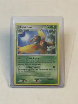 Pokemon TCG Mothim 6/99 Platinum Arceus Holo Rare 2009 LP - Image 1