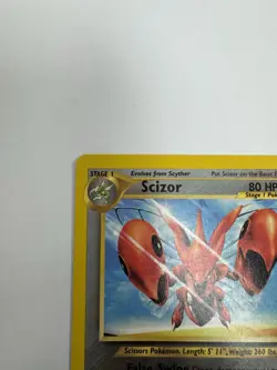Pokemon Scizor 29/75 Neo Discovery Stage 1 80 HP - Image 2