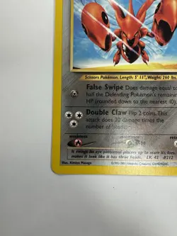 Pokemon Scizor 29/75 Neo Discovery Stage 1 80 HP - Image 3
