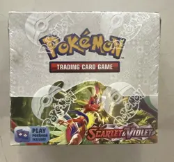Scarlet and Violet Base Set Booster Box Pokemon TCG Factory Sealed 💎 - Image 1