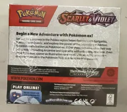 Scarlet and Violet Base Set Booster Box Pokemon TCG Factory Sealed 💎 - Image 2