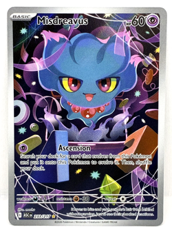 Misdreavus - 233/217 Pokemon TCG Ascended Heroes Illustration Rare Pokemon Card - Image 1