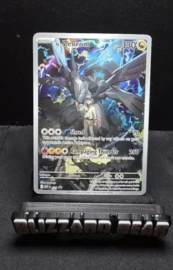 Pokemon N's Zekrom 031 Black Star Promo NM - Image 1