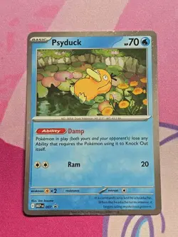 Psyduck 007 Me: Mega Evolution Promo Holo NM Cosmo Holo Pokemon Card - Image 1