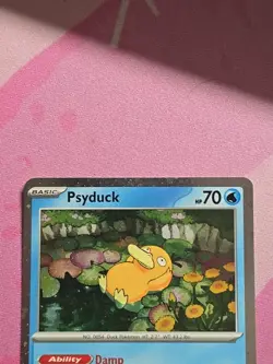 Psyduck 007 Me: Mega Evolution Promo Holo NM Cosmo Holo Pokemon Card - Image 3