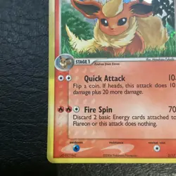 Pokemon TCG Flareon POP Series Promos 3 2 Holo Holo Rare - Image 4