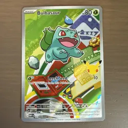 Bulbasaur 037 Promo 2026 Pokemon First Partner Series 1 collection - Image 1
