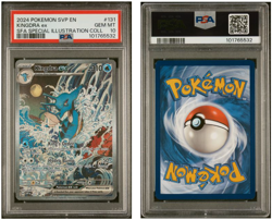 PSA 10 2024 POKEMON SVP EN-SV PROMO #131 KINGDRA ex SFA SPECIAL ILLUSTRATION - Image 1