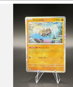 Relicanth Holo Pokemon TCG Temporal Forces 84/162 - NM - Image 1