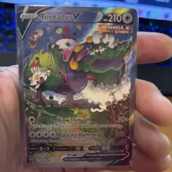 Pokemon TCG Tornadus V Alt Art 185/198 Ultra Rare Chilling Reign LP/NM - Image 1