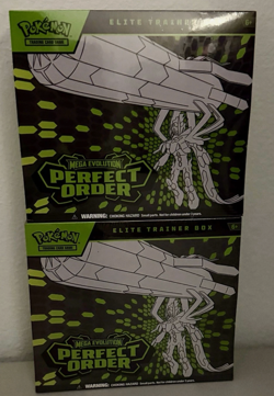 Pokemon Center Exclusive Perfect Order Elite Trainer Box (Sealed) x2 - Image 1