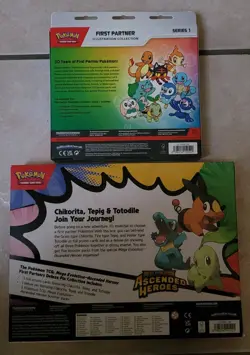 Pokemon AH Deluxe Pin Collection & First Partner Illustration Collection - Image 2