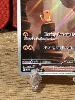 Pokemon TCG Charmander 151 Illustration Rare 168/165 Near Mint - Image 5