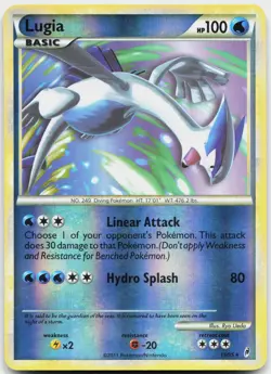 Lugia 15/95 Holo Rare Call of Legends Pokemon Reverse Holo Near Mint - Image 1