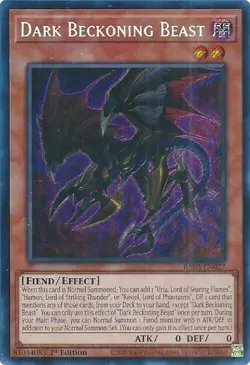 Dark Beckoning Beast - Secret Rare - Yugioh - Image 1