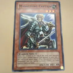 Yugioh Marauding Captain LOD-018 Legacy of Darkness 1st Edition - Image 1