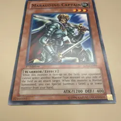 Yugioh Marauding Captain LOD-018 Legacy of Darkness 1st Edition - Image 3