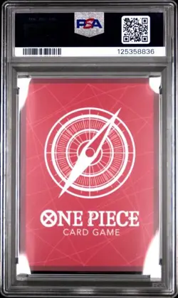 Shanks PSA 10 One Piece English Card Magazine Exclusive Promo OP09-001 2025 - Image 1