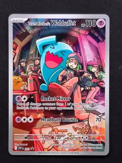 Pokemon TCG: Team Rocket's Wobbuffet Scarlet & Violet Promo SVP203 #203 - Image 1