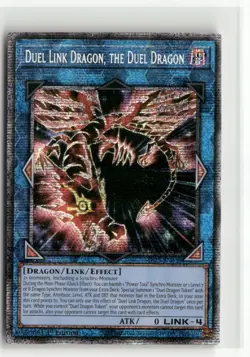 Yugioh Duel Link Dragon, the Duel Dragon MP25-EN039 Starlight Rare NM 1st Ed - Image 1