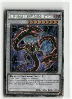 Yugioh Beelze of the Diabolic Dragons MP25-EN023 Starlight Rare NM 1st Ed - Image 1