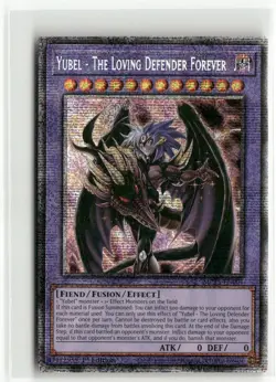 Yugioh Yubel - The Loving Defender Forever MP25-EN001 Starlight Rare NM 1st Ed - Image 1