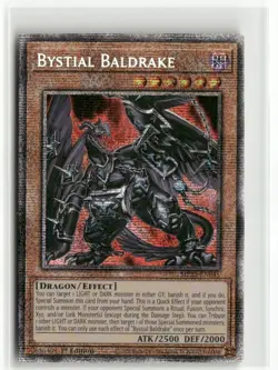 Yugioh Bystial Baldrake MP25-EN045 Starlight Rare NM 1st Ed - Image 1