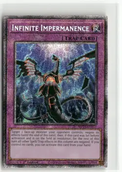 Yugioh Infinite Impermanence MP25-EN032 Starlight Rare NM 1st Ed - Image 1
