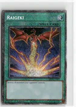 Yugioh Raigeki MP25-EN015 Starlight Rare NM 1st Ed - Image 1
