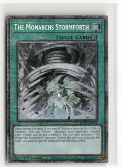 Yugioh The Monarchs Stormforth MP25-EN024 Starlight Rare NM 1st Ed - Image 1