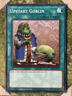 YuGiOh UPSTART GOBLIN Common SRL-EN033 - Image 2