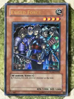 YuGiOh EXILED FORCE Hobby League Parallel Rare HL04-EN001 - Image 2