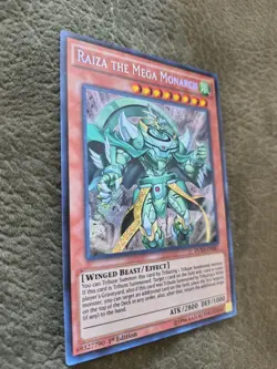 YUGIOH RAIZA THE MEGA MONARCH DUEA-EN041 1ST SECRET NM - Image 2