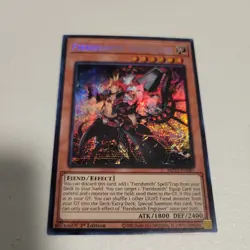 Yugioh Fiendsmith Engraver MP25-EN081 2025 1st Edition Prismatic Secret Rare NM - Image 1