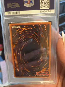 PSA 9 MINT Toon Mermaid MRL-072 Ultra Rare FOIL SHIFT ERROR *4201 Yugioh - Image 2