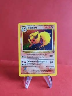 Pokemon Karte/card - Flamara Flareon 3/64 - Jungle - Holo - Light Played - Image 1
