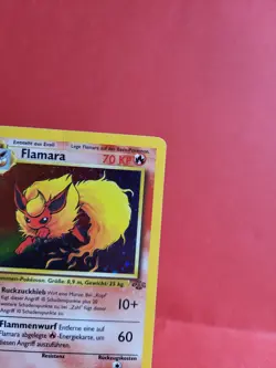 Pokemon Karte/card - Flamara Flareon 3/64 - Jungle - Holo - Light Played - Image 3