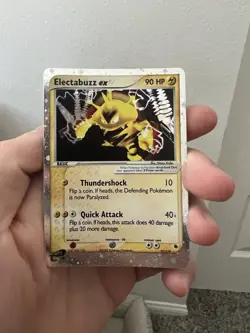 Pokemon TCG Electabuzz EX Ruby and Sapphire Holo Ultra Rare Card 97/109 - Image 1